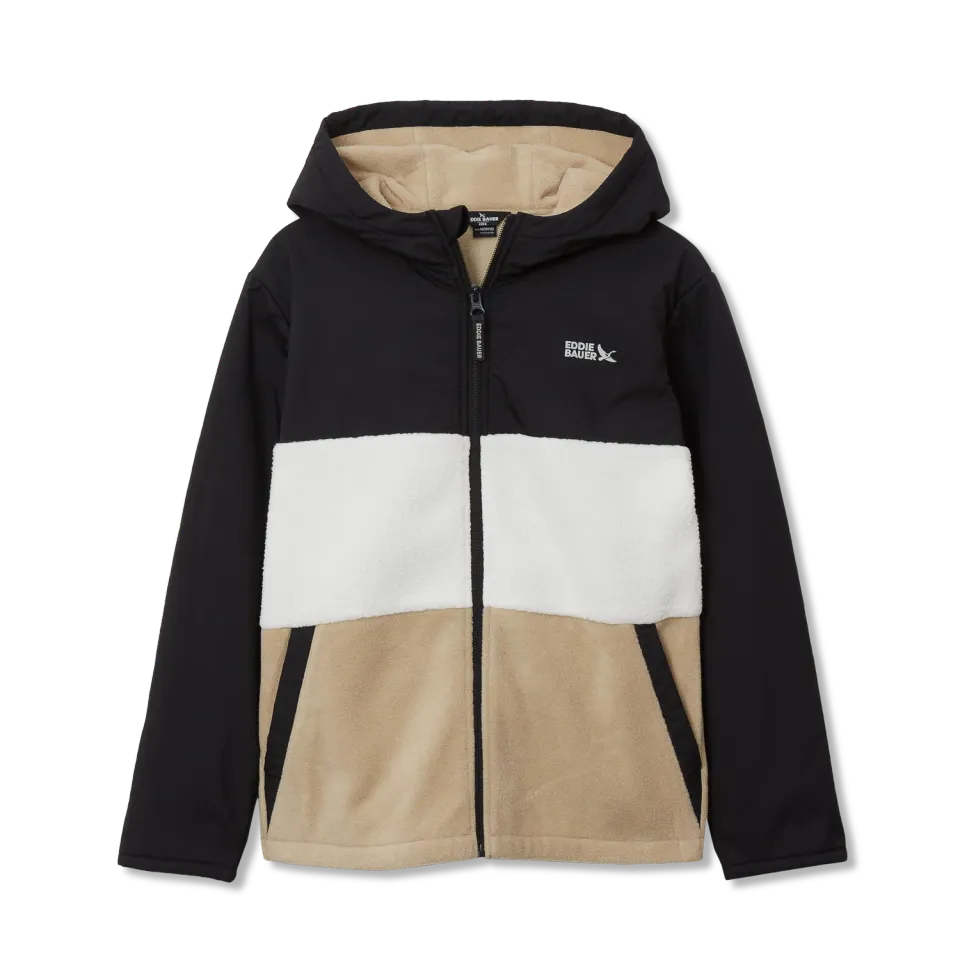 Eddie Bauer Kids Chilali geacă fleece bleu deschis