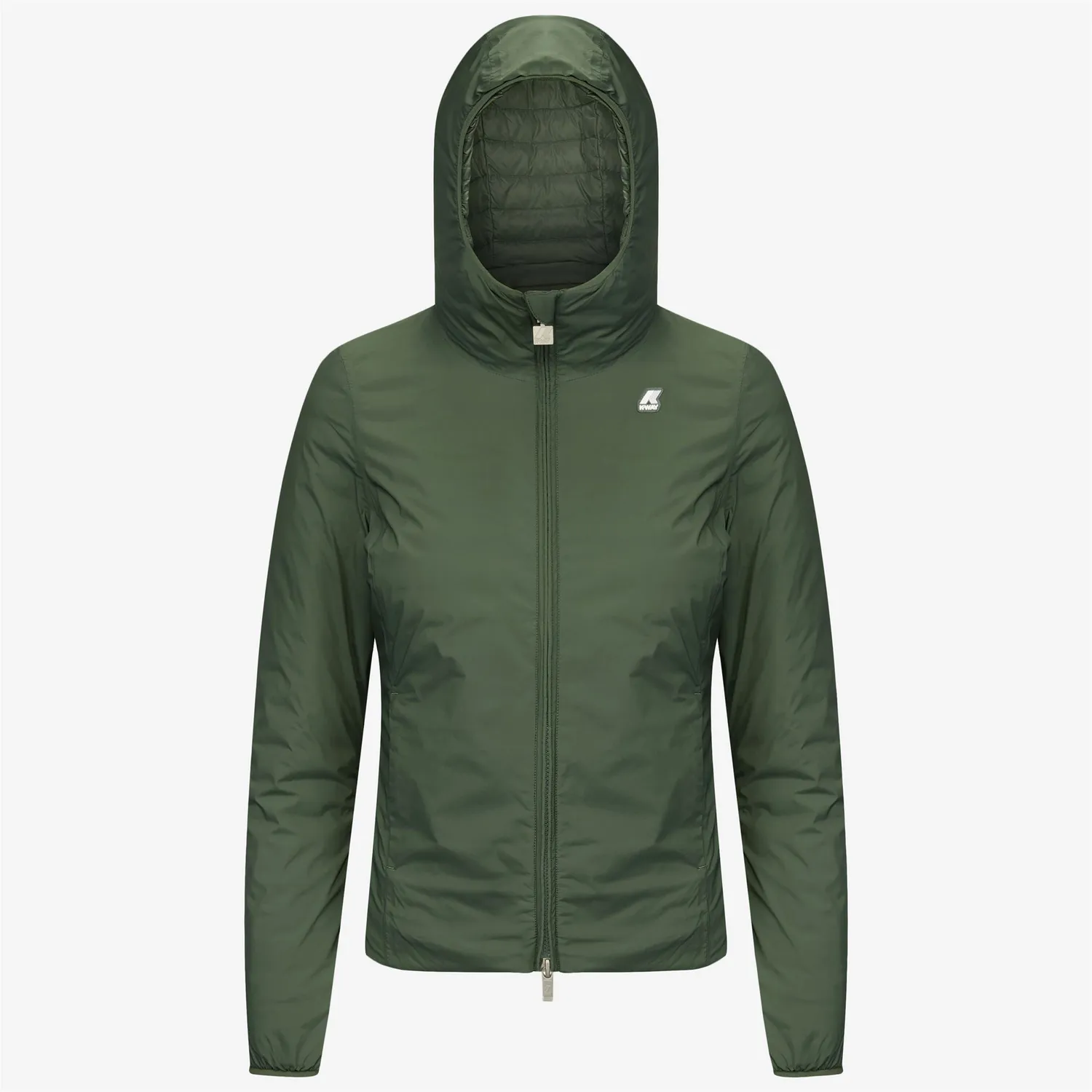 K-Way Lily geacă damă Green Laurel reversibilă