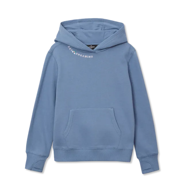 Eddie Bauer Camp Fleece hanorac fete lila cu imprimeu