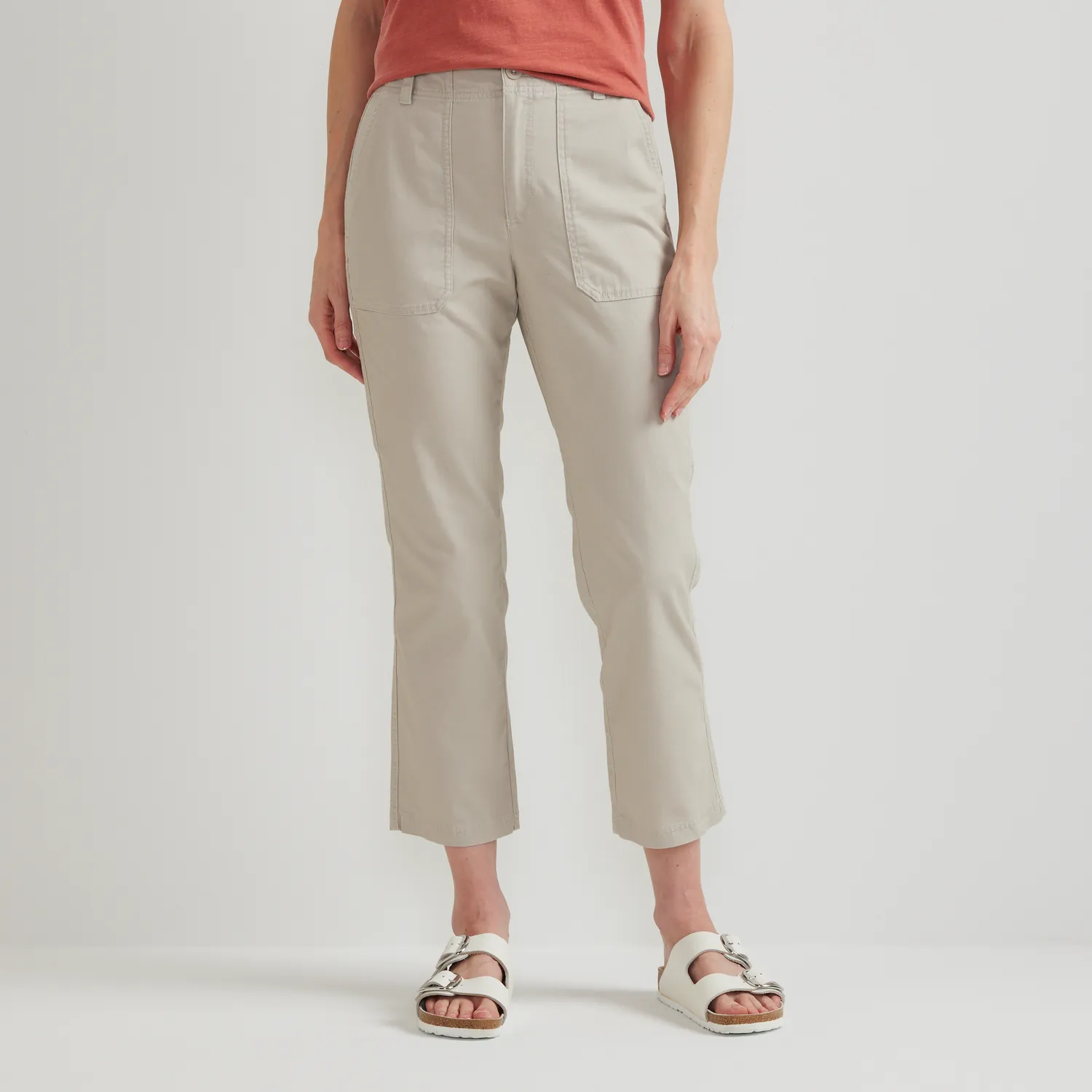 Eddie Bauer Utility Stretch pantaloni canvas dama Dusk