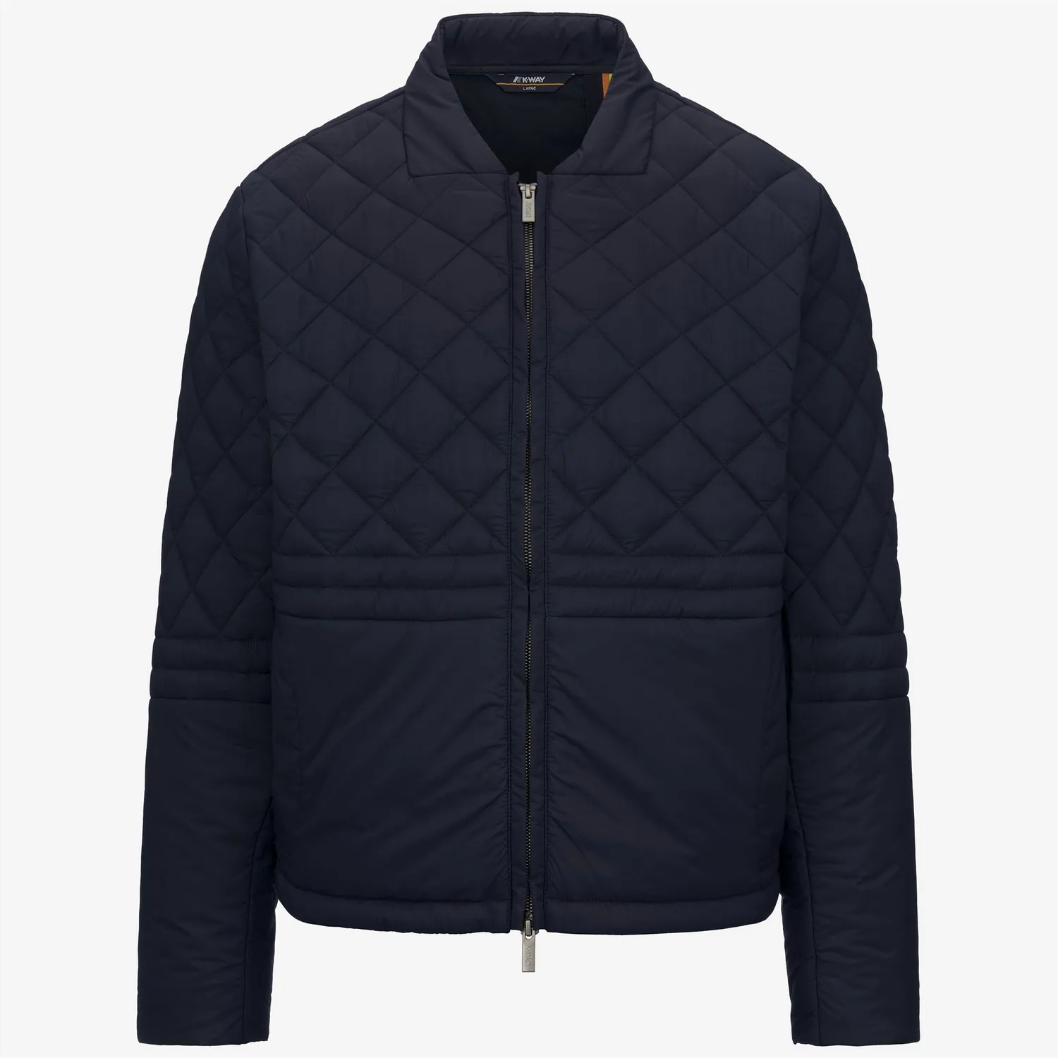 K-Way Bariol Premium Warm geaca barbati albastru matlasata