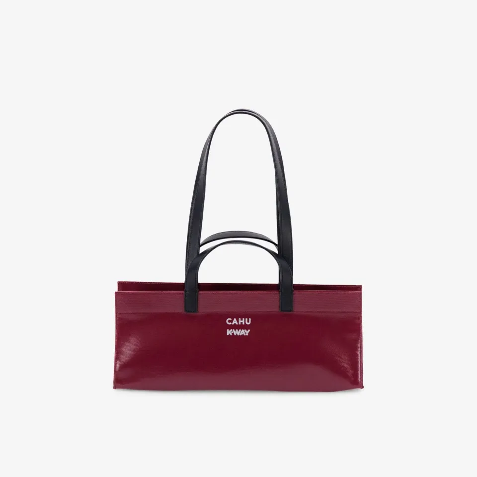 K-Way Mamie Baguette geanta rosie PVC piele