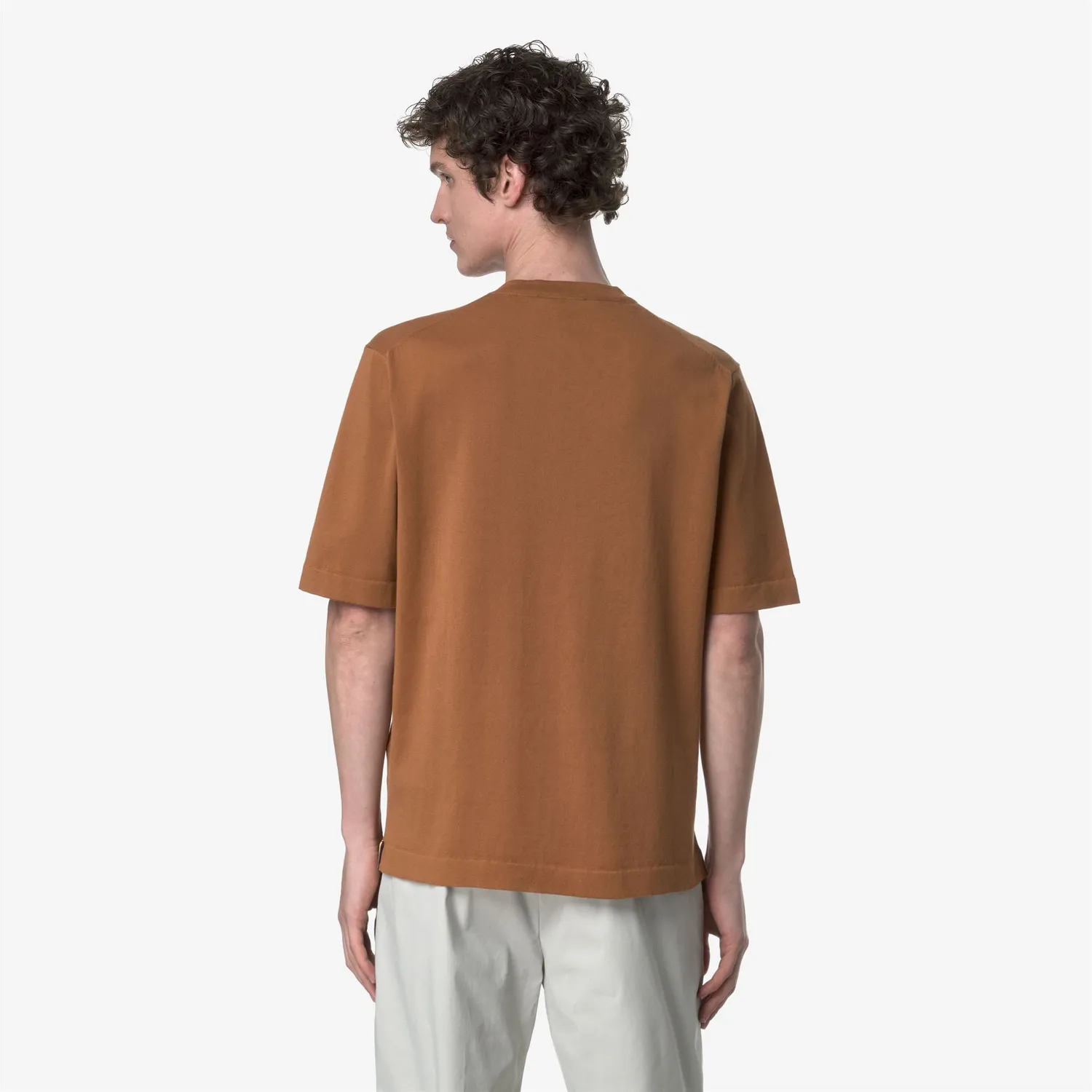 K-Way Combe pulover barbati brown bran bumbac