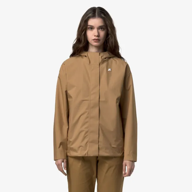 K-Way Rose Stretch 2L geaca dama Brown Bistre impermeabila