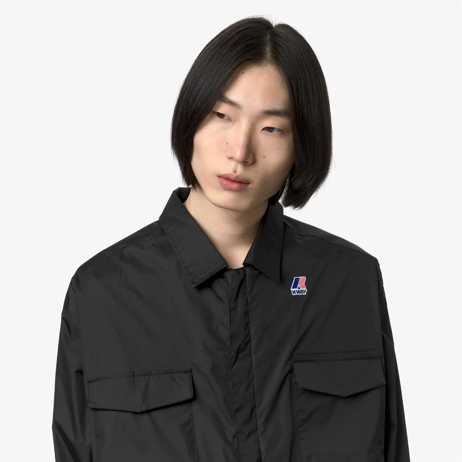 K-Way Joyce geaca neagra impermeabila unisex
