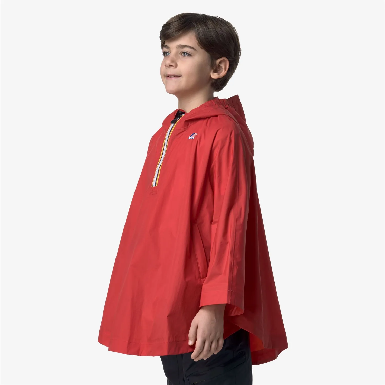 K-Way Le Vrai 4.0 Morgan poncho copii rosu