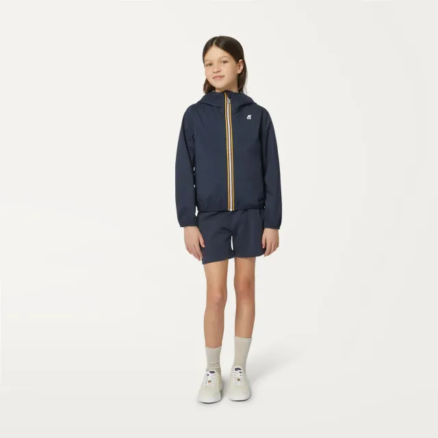 K-Way Lily Stretch Poly Jersey geaca fete albastru impermeabila