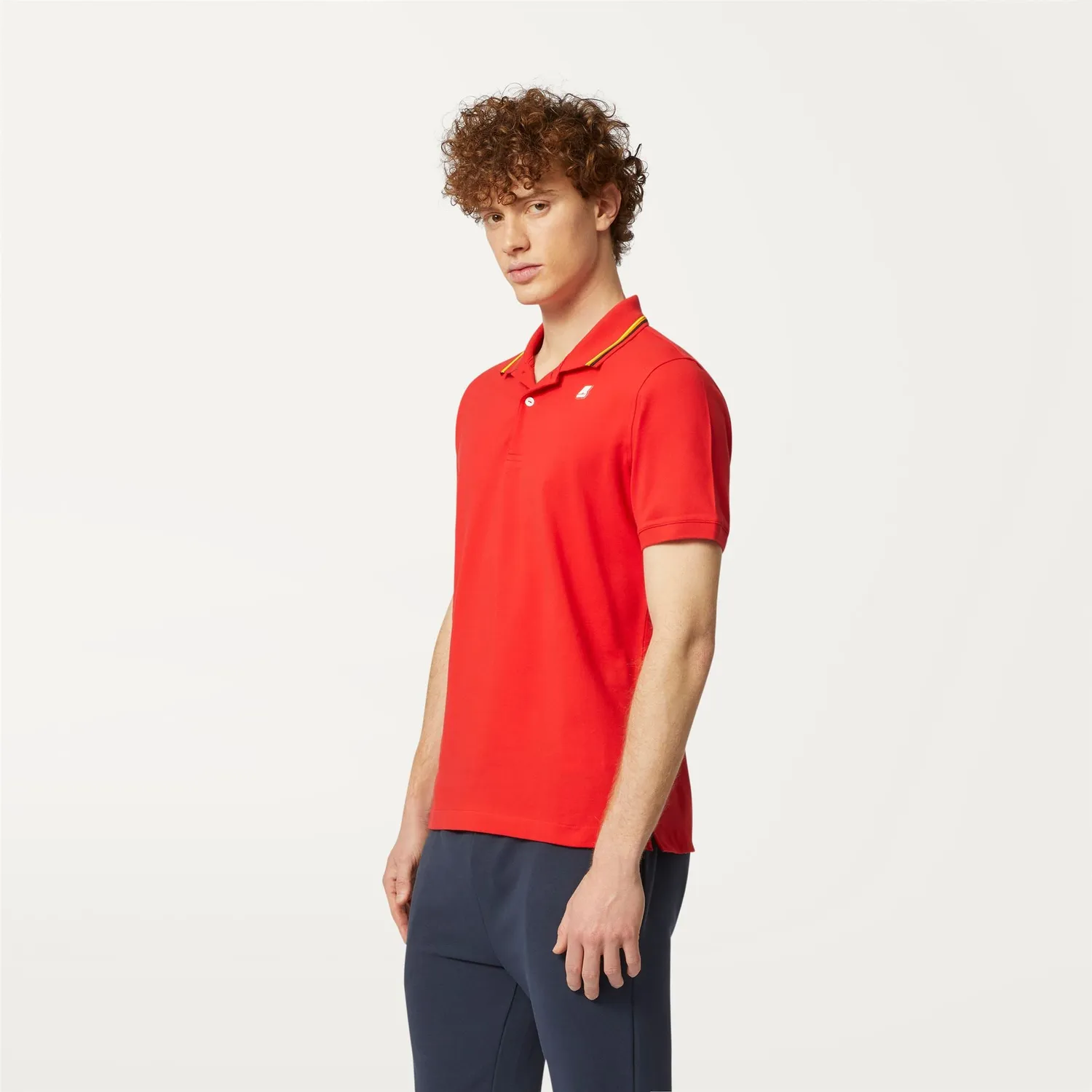 K-Way Jud K7121JW polo roșu bărbați pique
