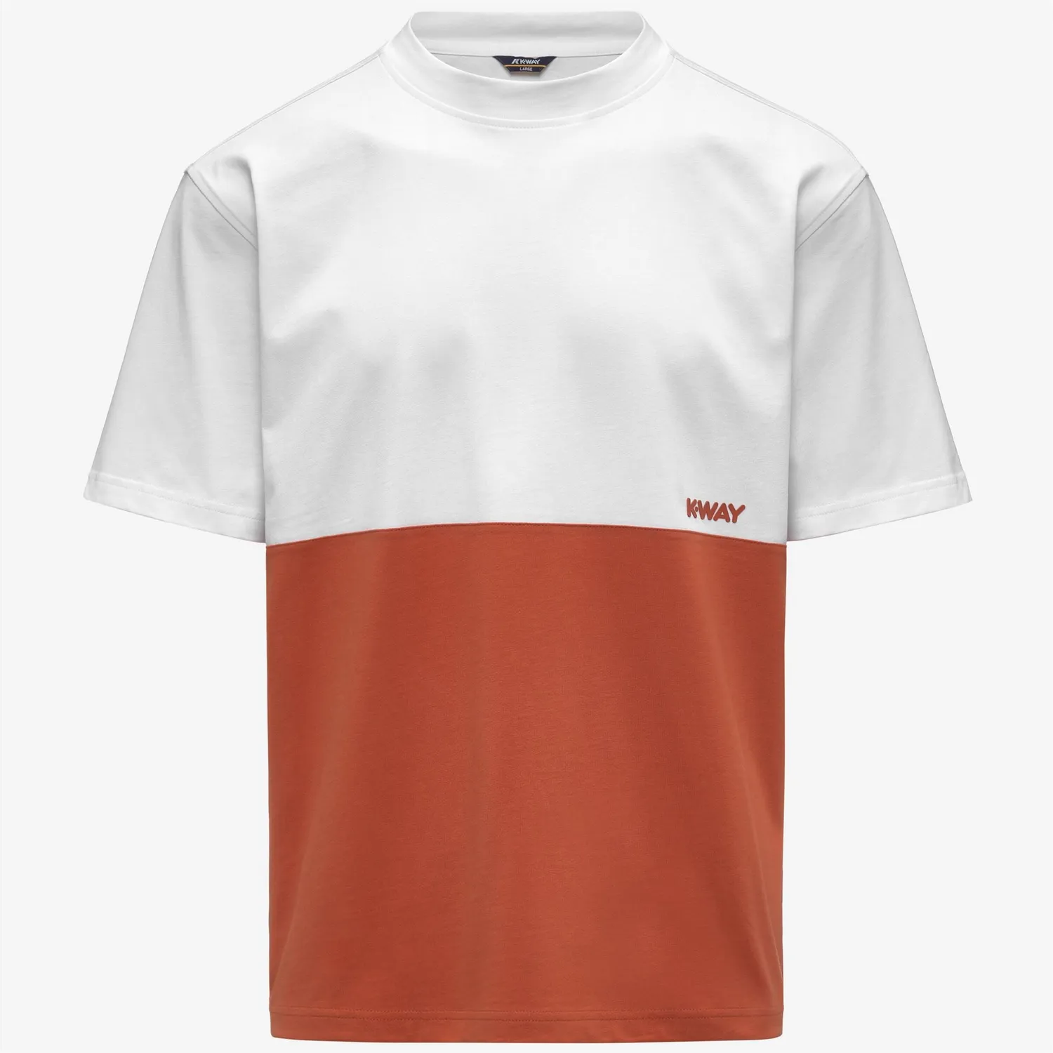 K-Way Solo Jersey tricou barbati portocaliu bumbac 180g