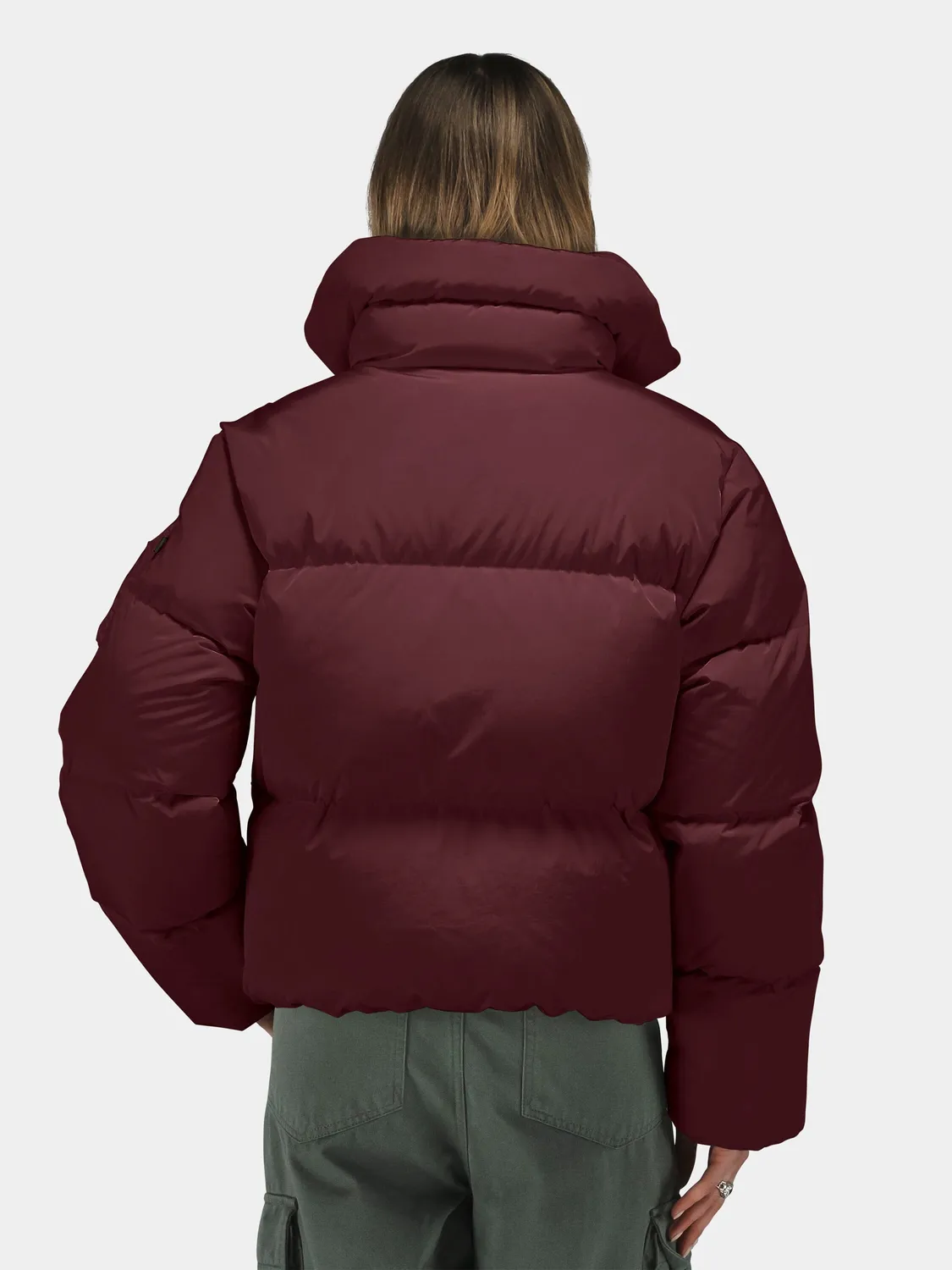 Alpha Industries Sierra Short palton negru puf damă