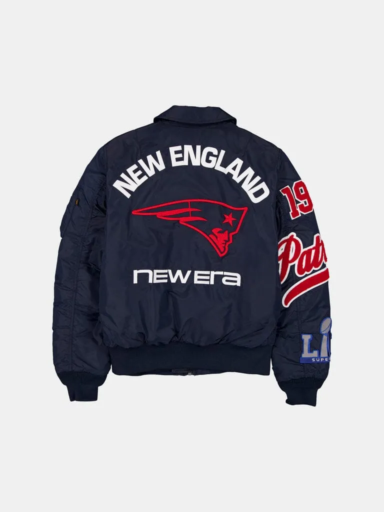 Alpha Industries Patriots MA-1 geaca bomber bleumarin calduroasa
