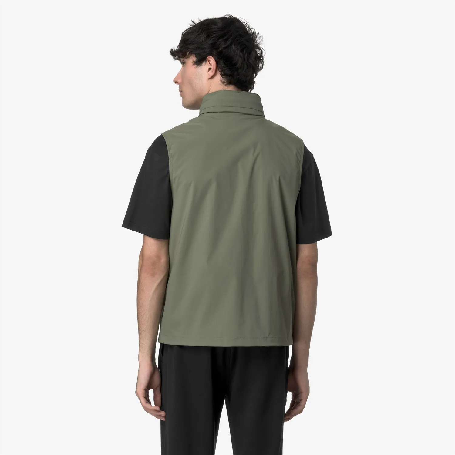 K-Way Valen vesta barbati verde lichen slim