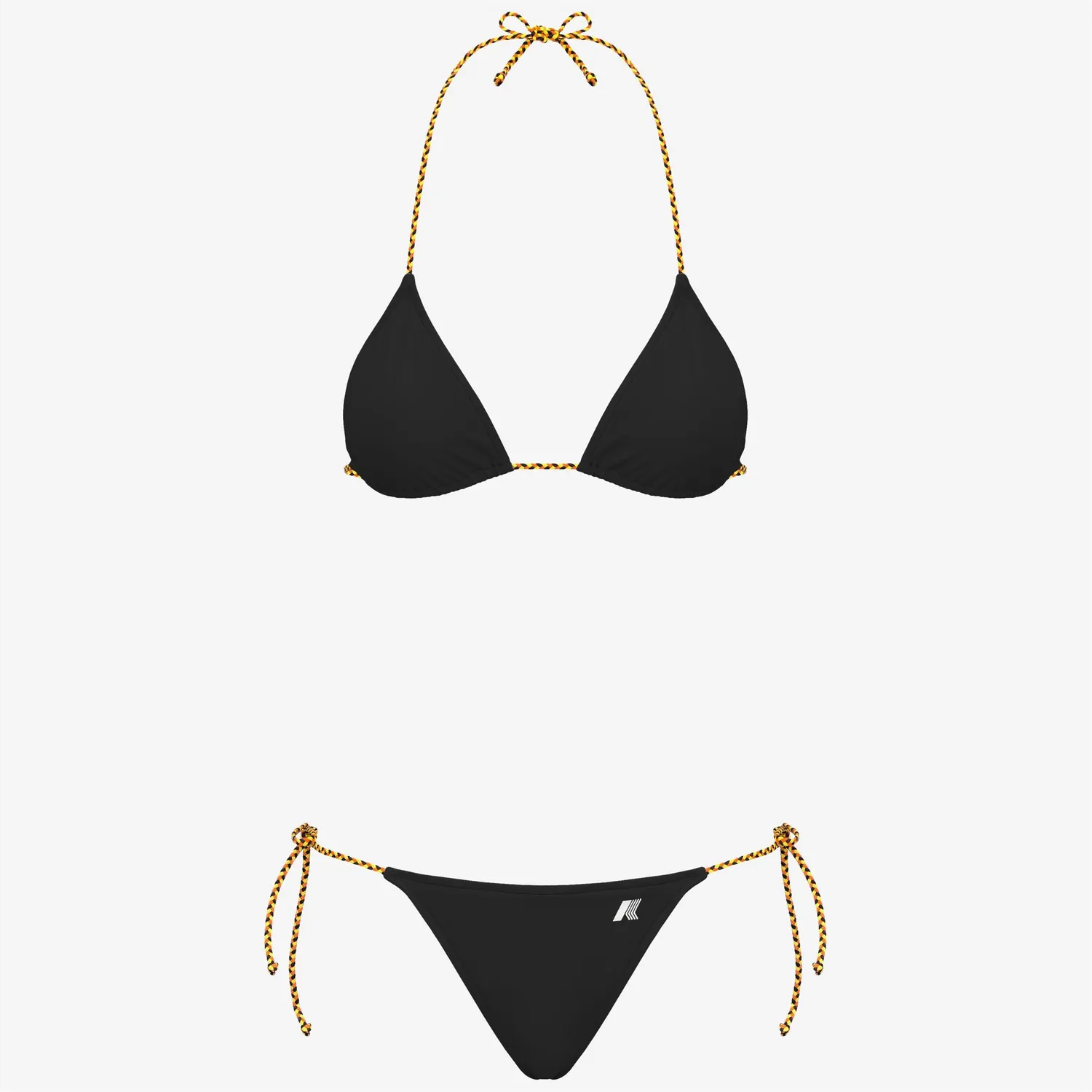 K-Way Etre Beach bikini femei negru cu șnur