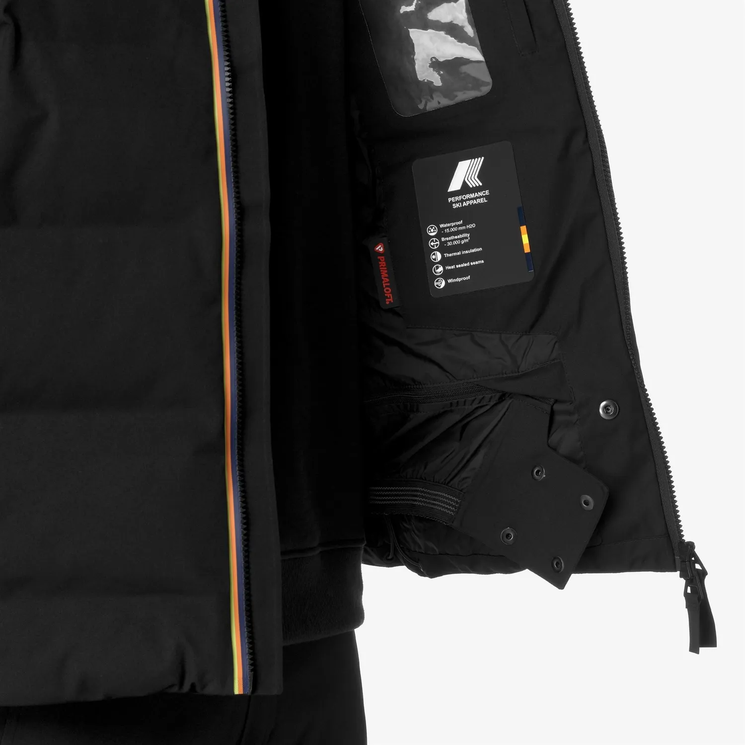 K-Way Meribel geaca schi barbati neagra mid