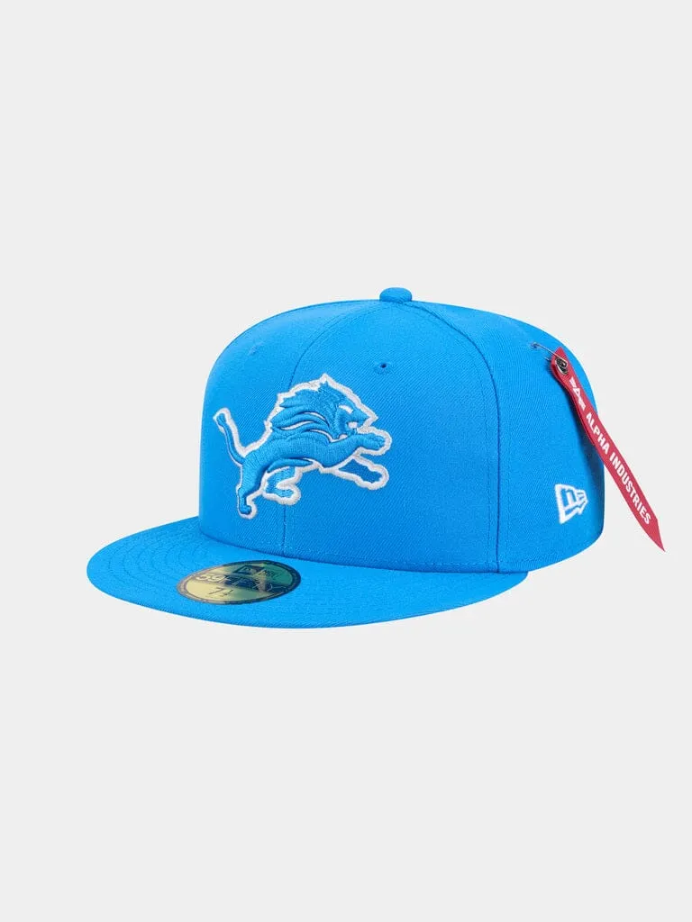 Alpha Industries Detroit Lions 59Fifty sapca fitted albastru