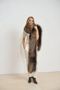 Mareus 686 șal vulpe Pastel lung 250 cm