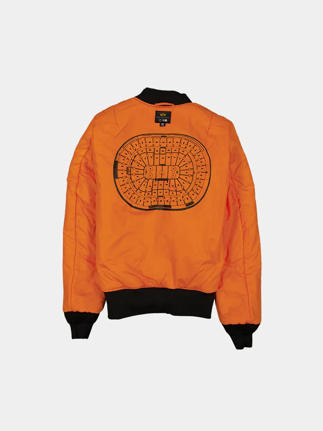 Alpha Industries MA-1 Flyers geacă bomber negru camo