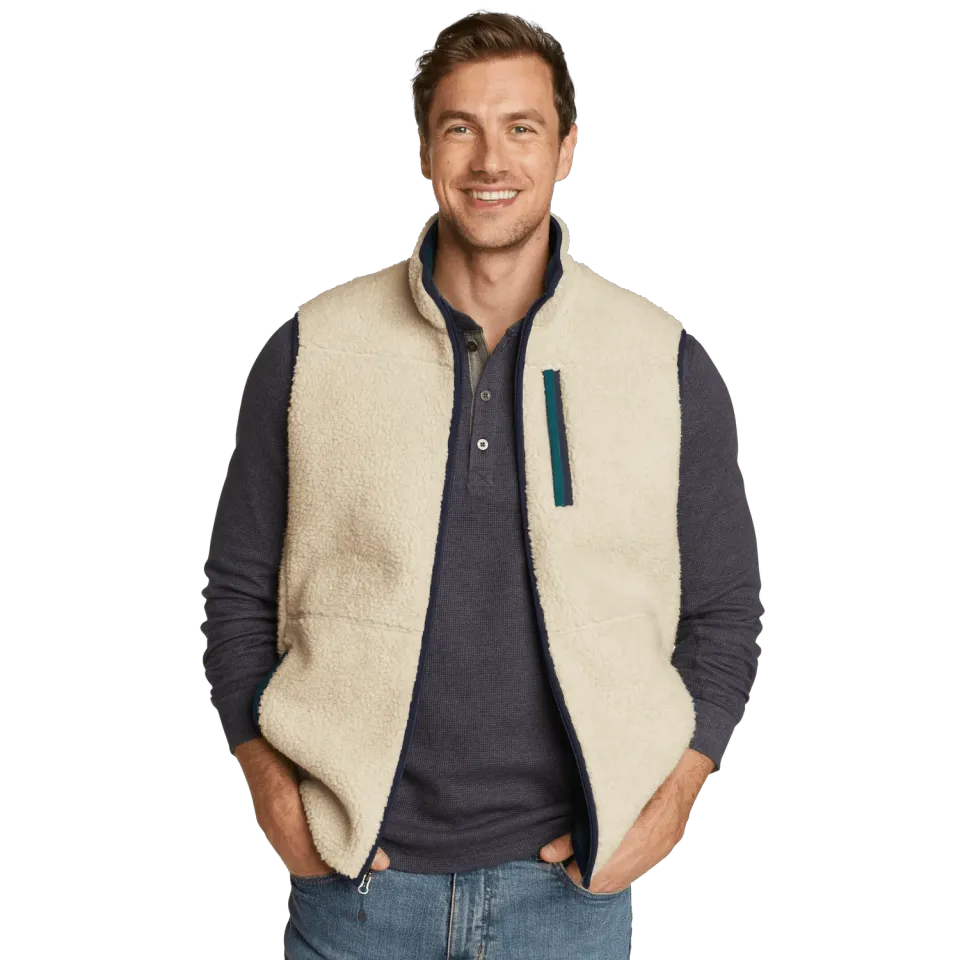 Eddie Bauer Chilali vesta barbati Oyster fleece