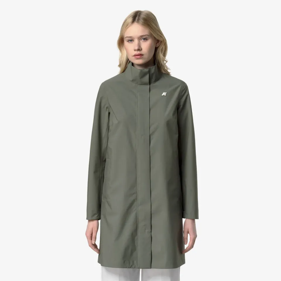 K-Way Dukesse Geaca 3/4 Dama Verde Lichen