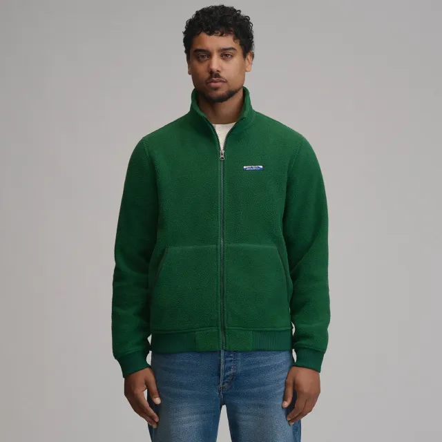 Eddie Bauer Authentic Outdoor hanorac fleece gri fermoar