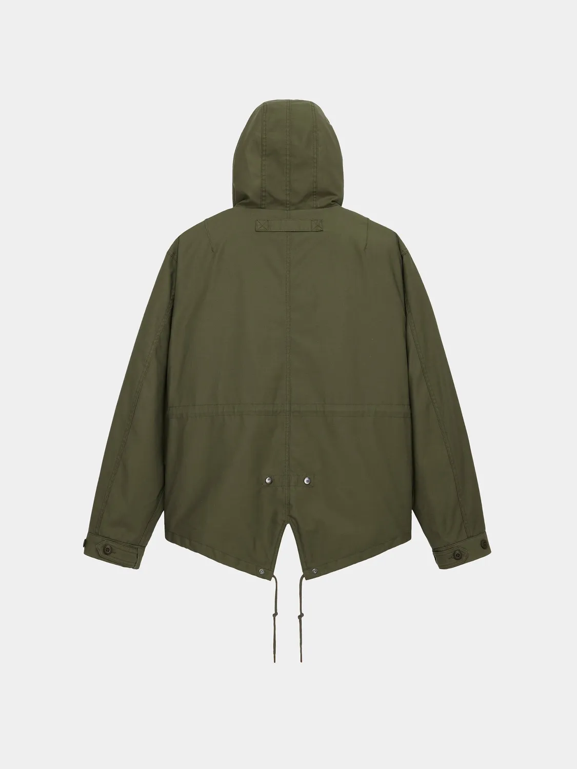 Alpha Industries M-65 Mod Fishtail palton verde OG-107 bumbac