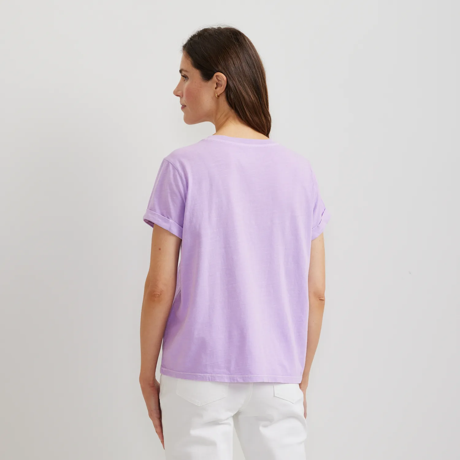 Eddie Bauer Sunwashed tricou dama decolteu V usor