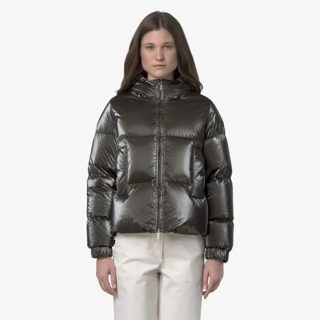 K-Way Lethille Thermo Pearly geaca dama negru puf