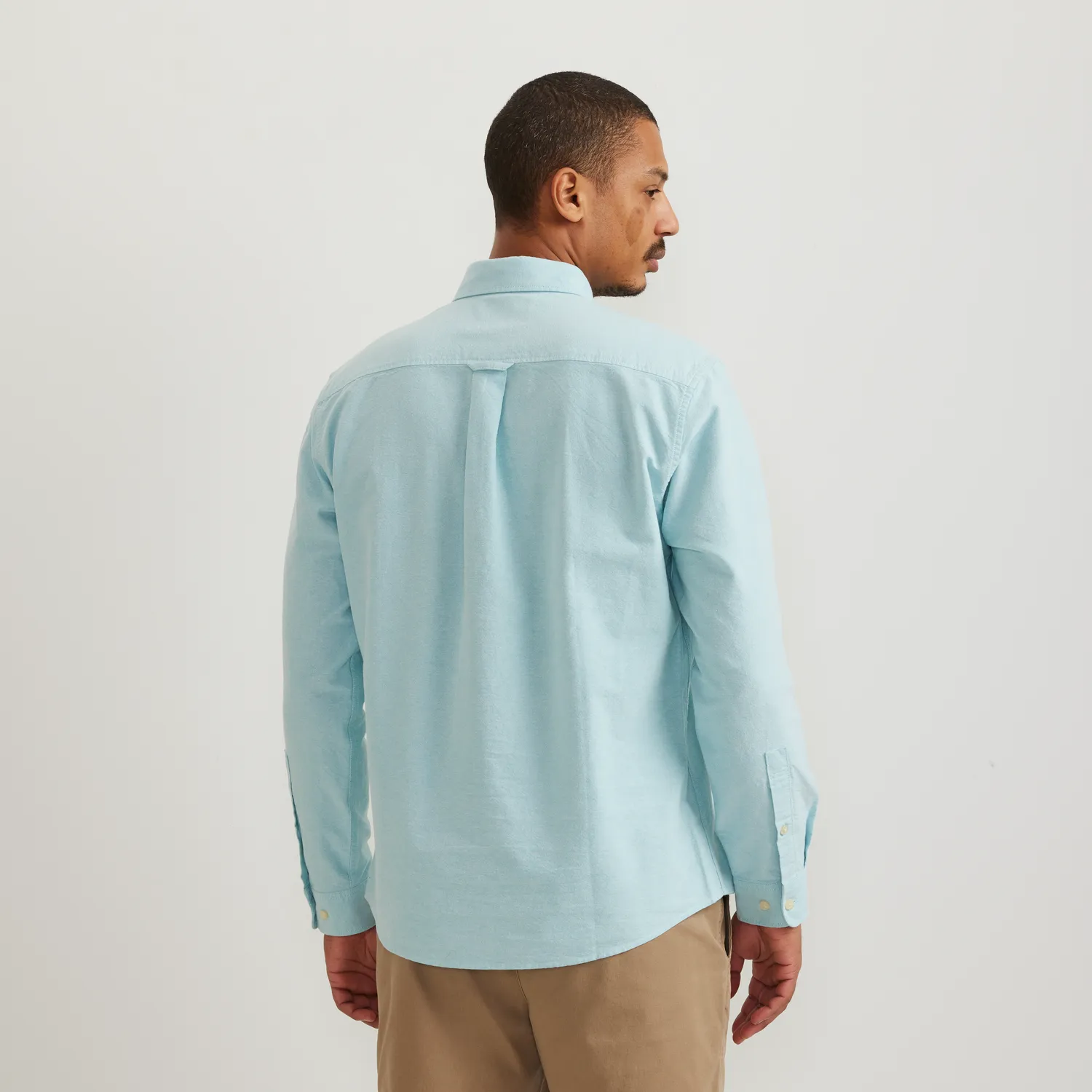 Eddie Bauer Eddie's Oxford cămașă albă bărbați