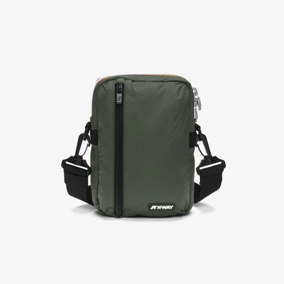 K-Way Barbiton geanta umar unisex verde impermeabila