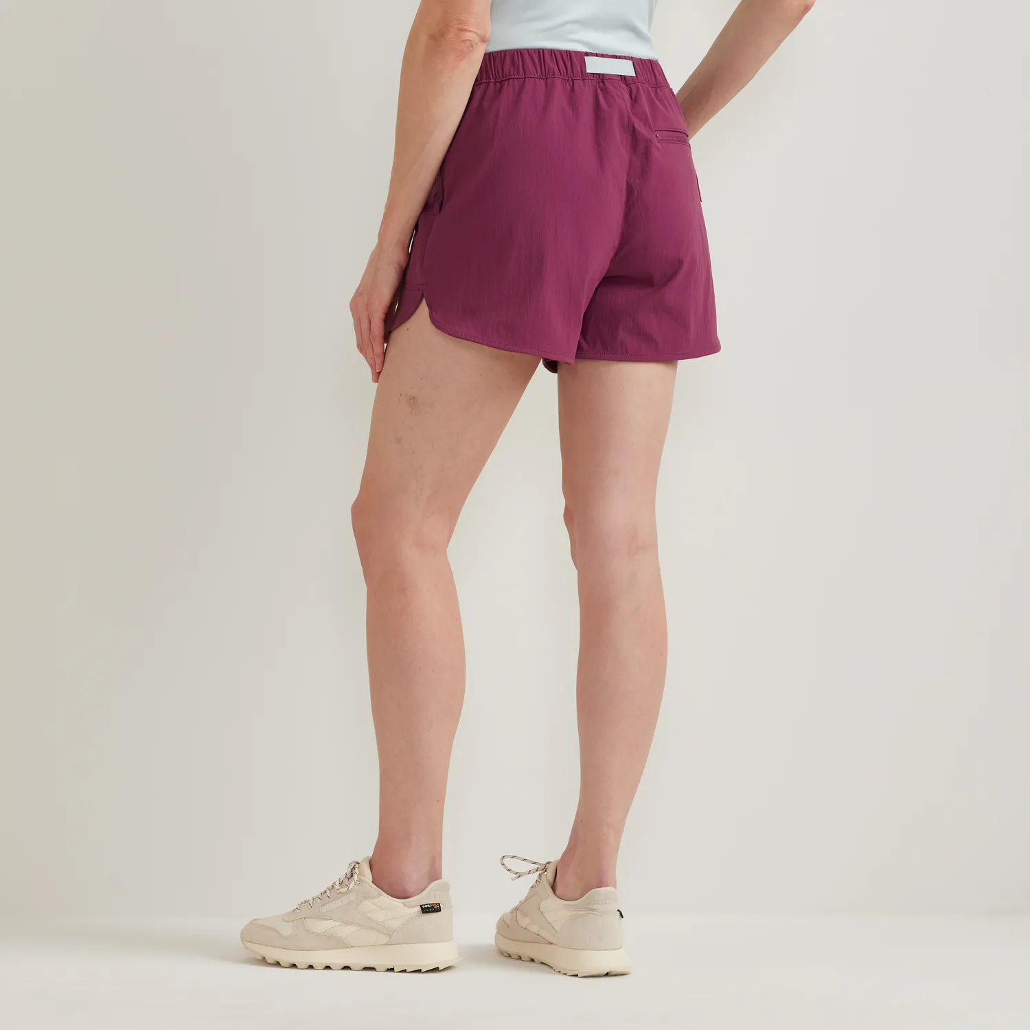 Eddie Bauer Belted Ripstop shorts damă Irish Moss ripstop
