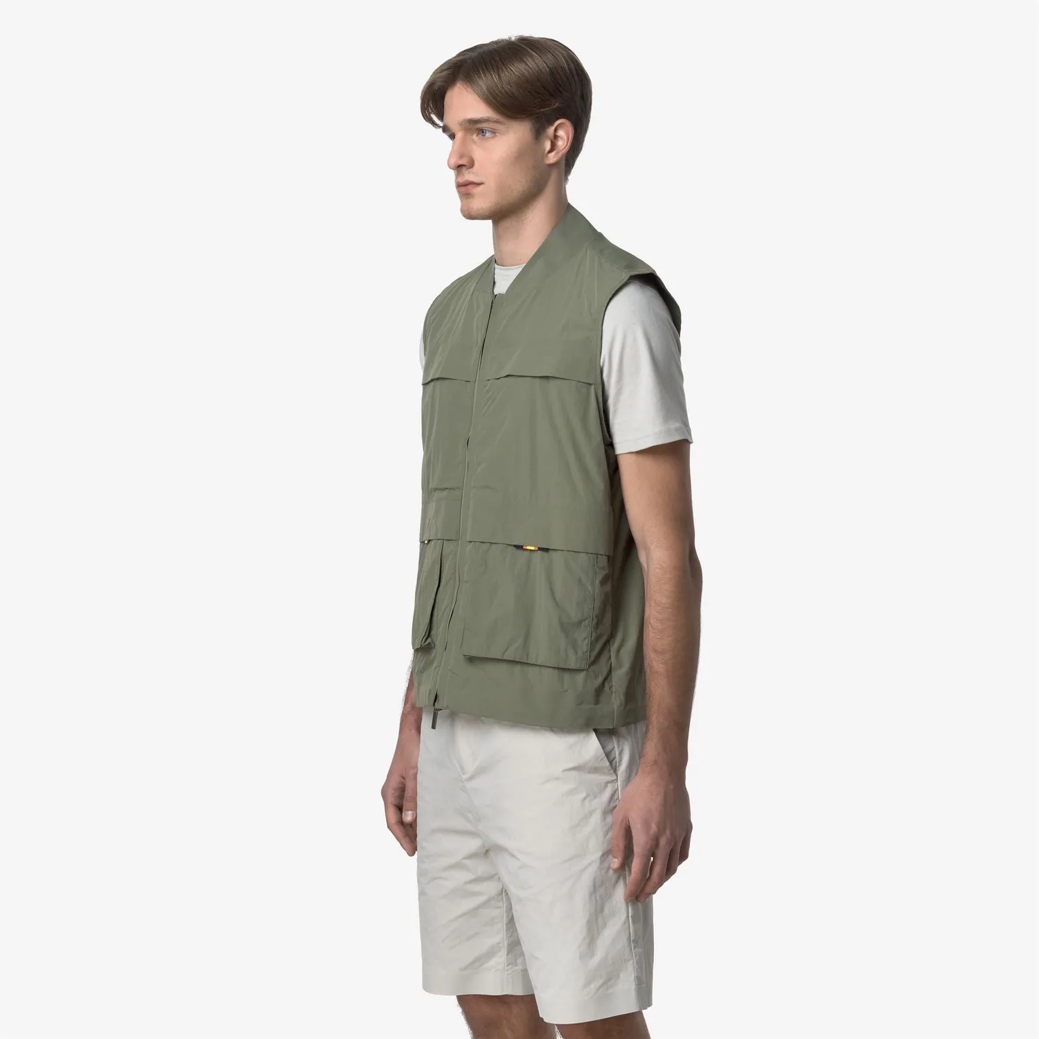 K-Way Erhin Cotton Like vesta verde lichen