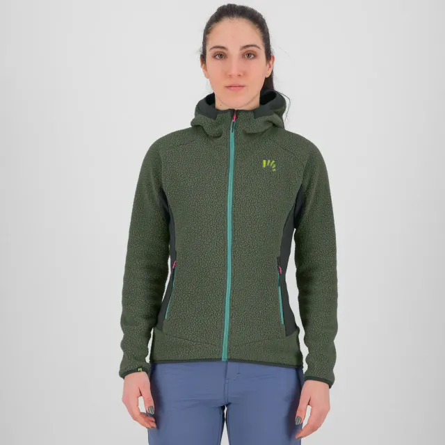 Karpos 80's hanorac polar cu gluga Polartec