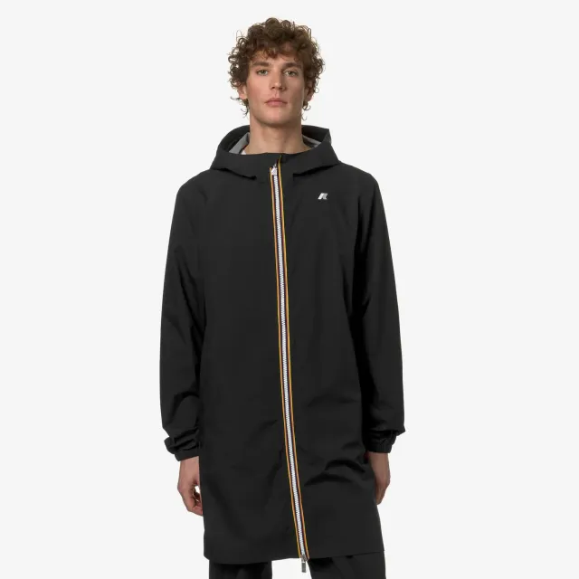 K-Way Thomas Stretch Dot geaca barbati neagra 3/4