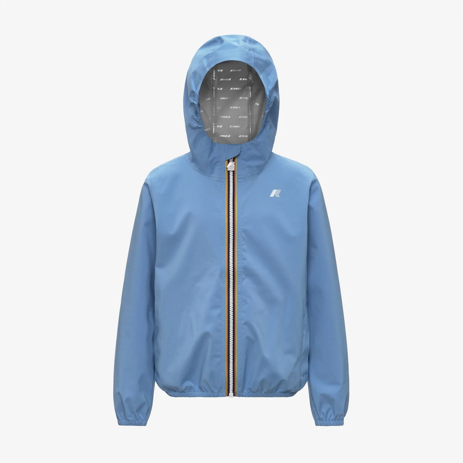K-Way Jack Stretch Dot geaca baieti albastru Cielo impermeabila
