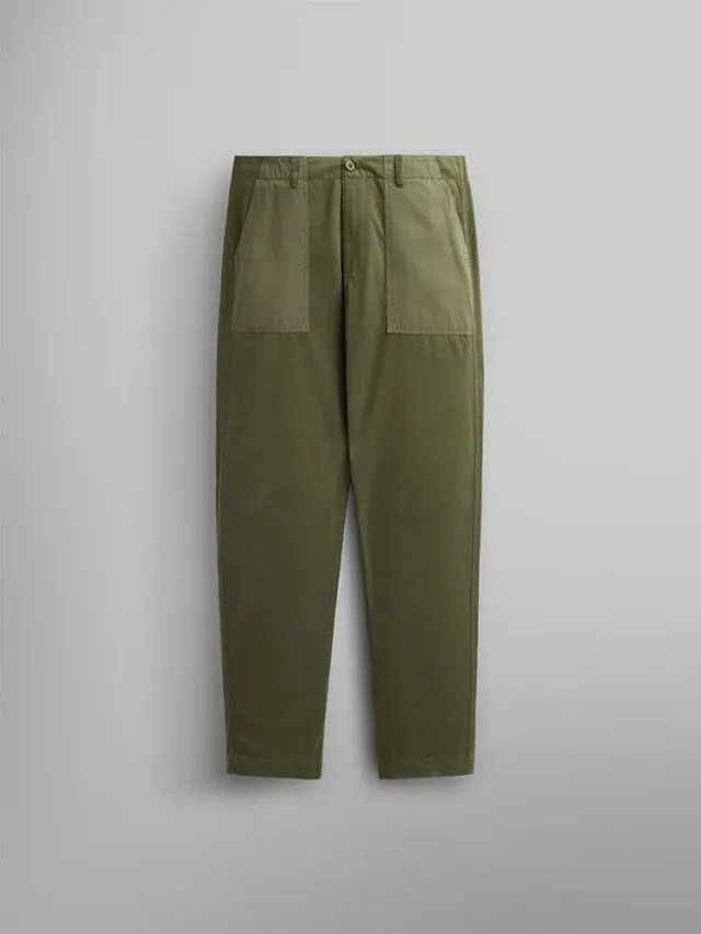 Alpha Industries Fatigue OG-107 pantaloni barbati verde bumbac