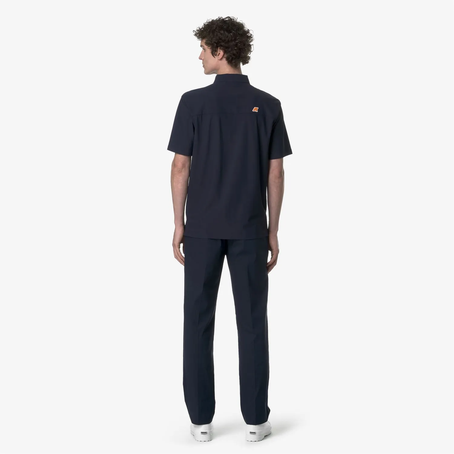 K-Way Ralph Twill Tech Golf pantaloni chino albastri