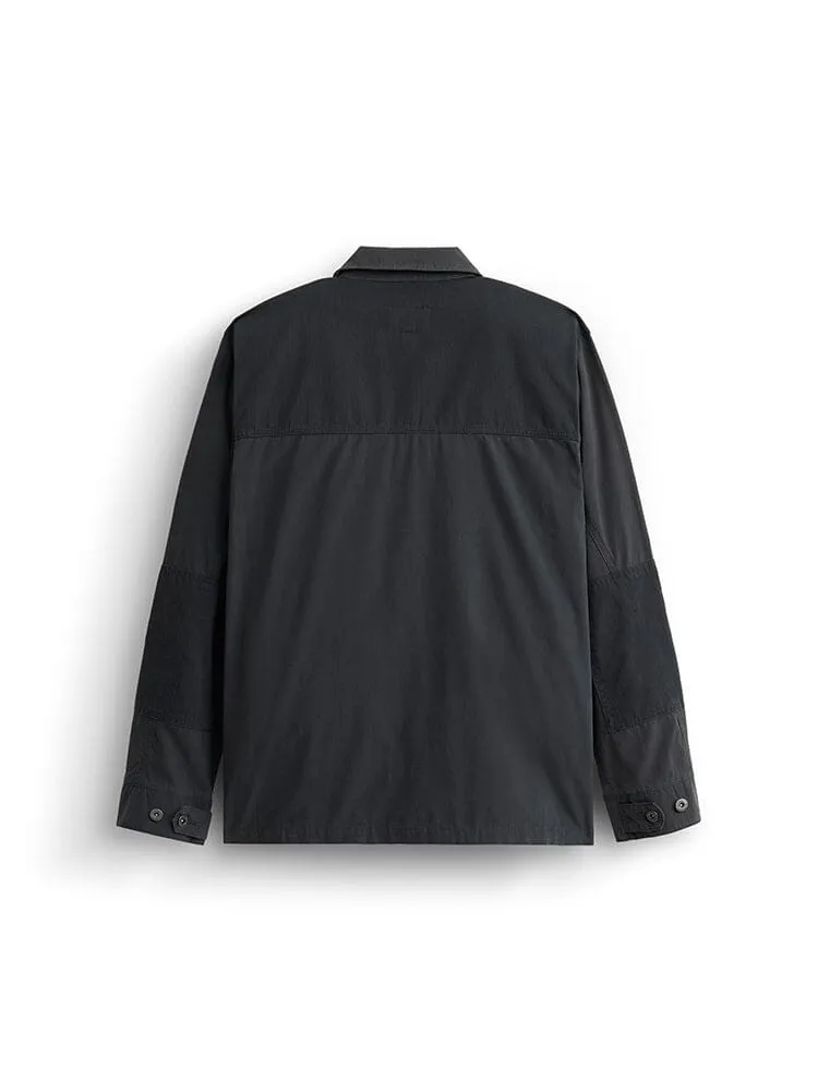 Alpha Industries P-44 cămașă overshirt charcoal bumbac