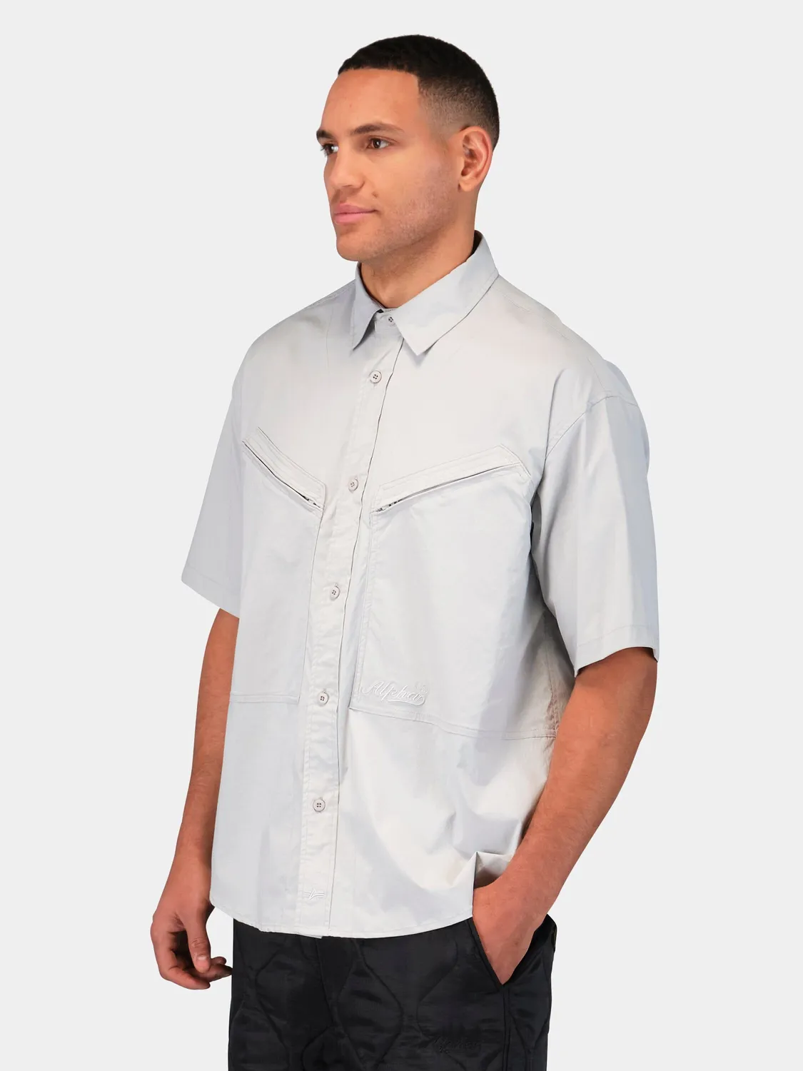 Alpha Industries CWU 27/P camasa mist maneca scurta relaxat