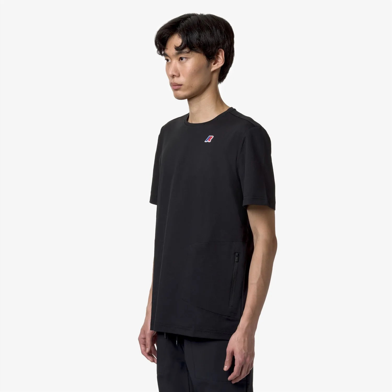 K-Way Seril Travel tricou negru unisex