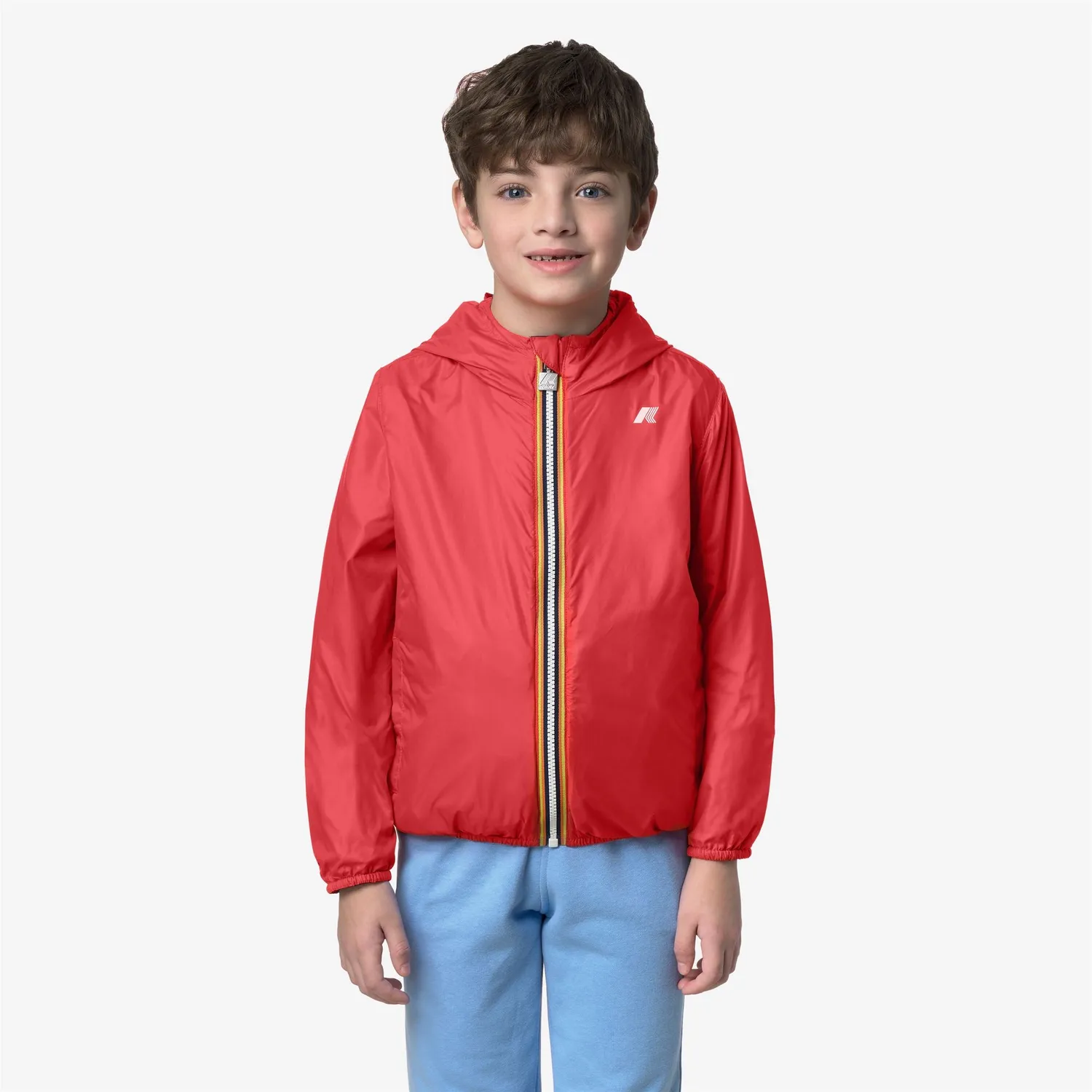 K-Way Jake Plus.2 Double geaca baieti reversibila albastru
