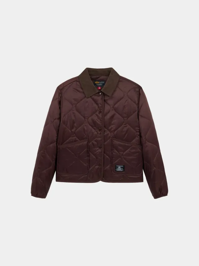 Alpha Industries Coast Liner geacă damă cocoa nailon