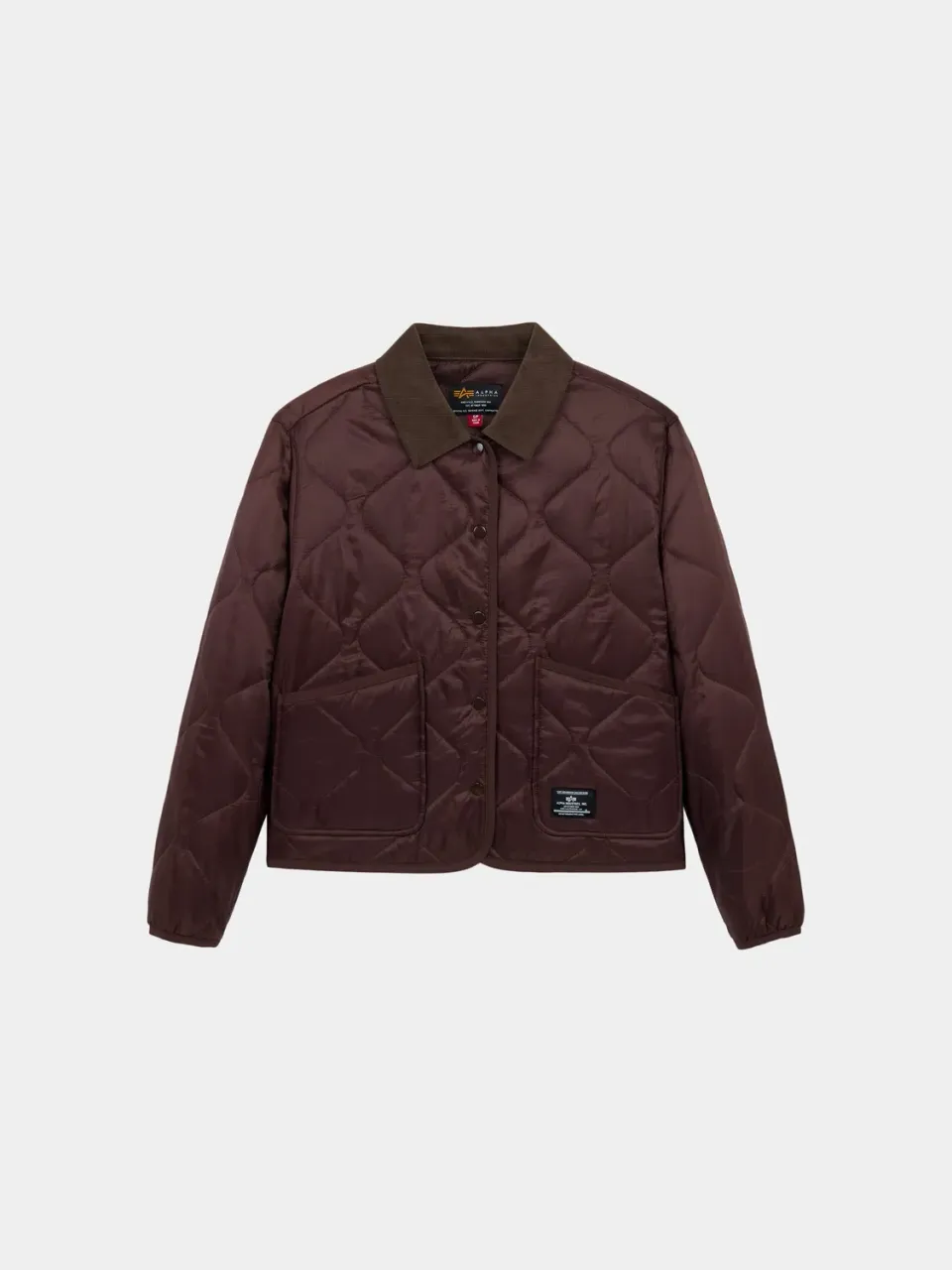 Alpha Industries Coast Liner geacă damă cocoa nailon