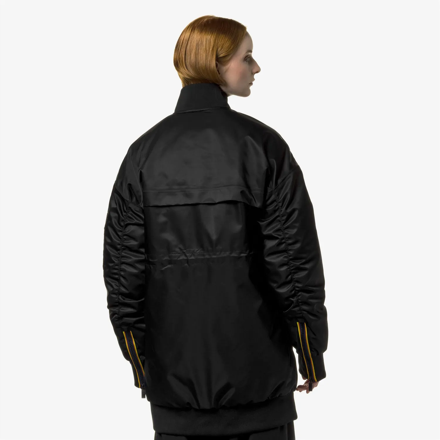 K-Way Lonw Thermo Shiny Twill geaca dama negru calduroasa