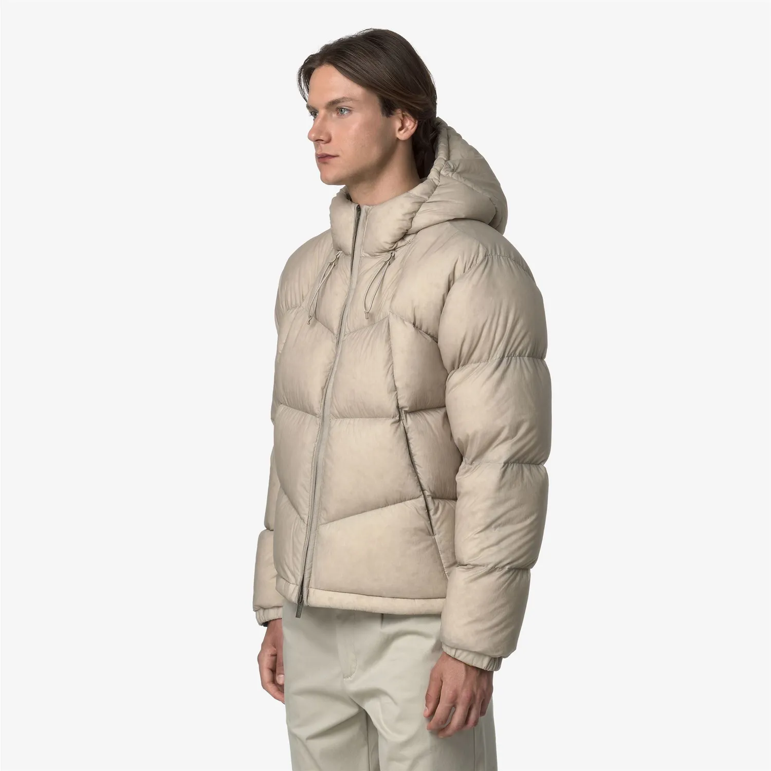 K-Way Quill Thermo Light K7136GW puf Beige Cashmere cald