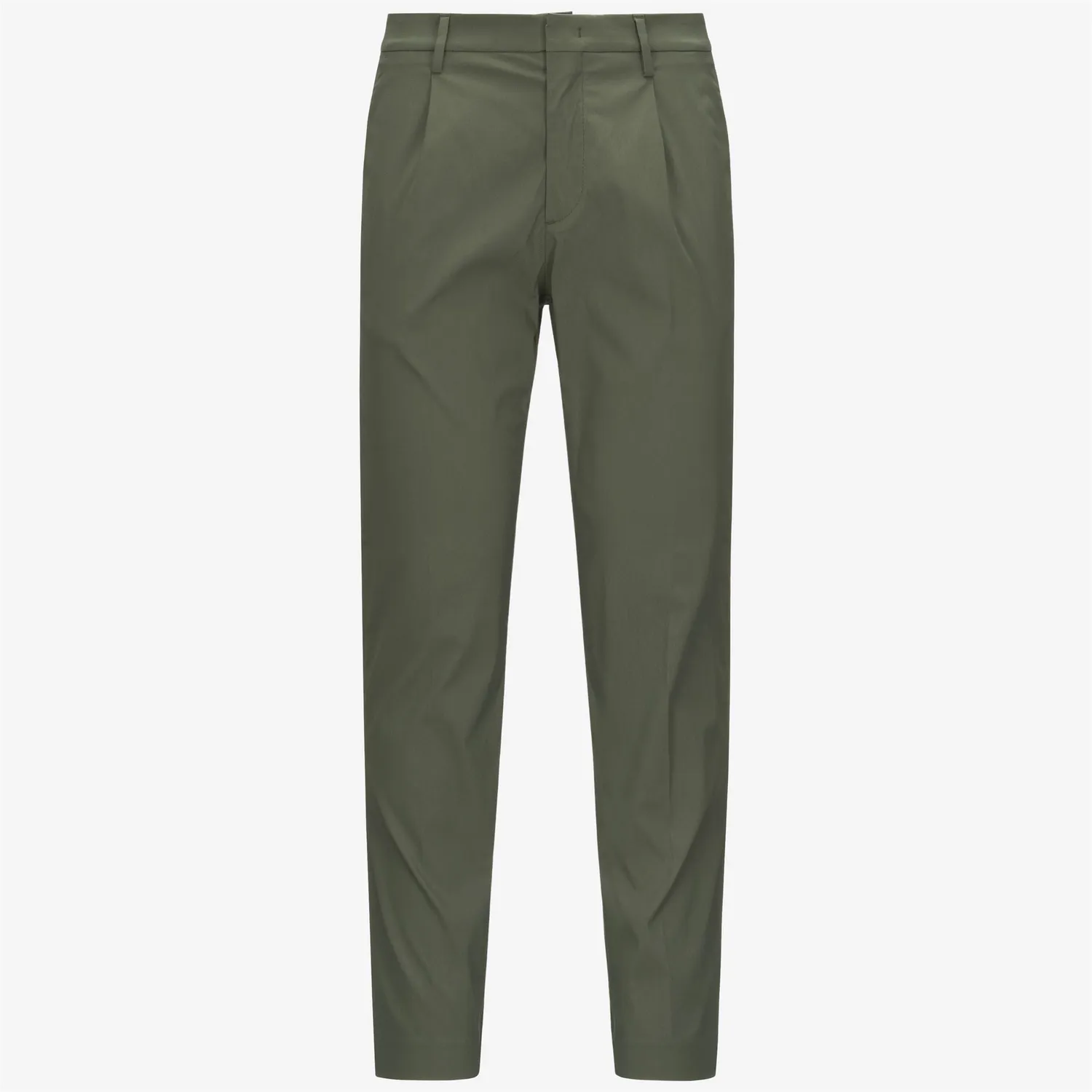 K-Way Ailton Twill Tech pantaloni chino Green Lichen