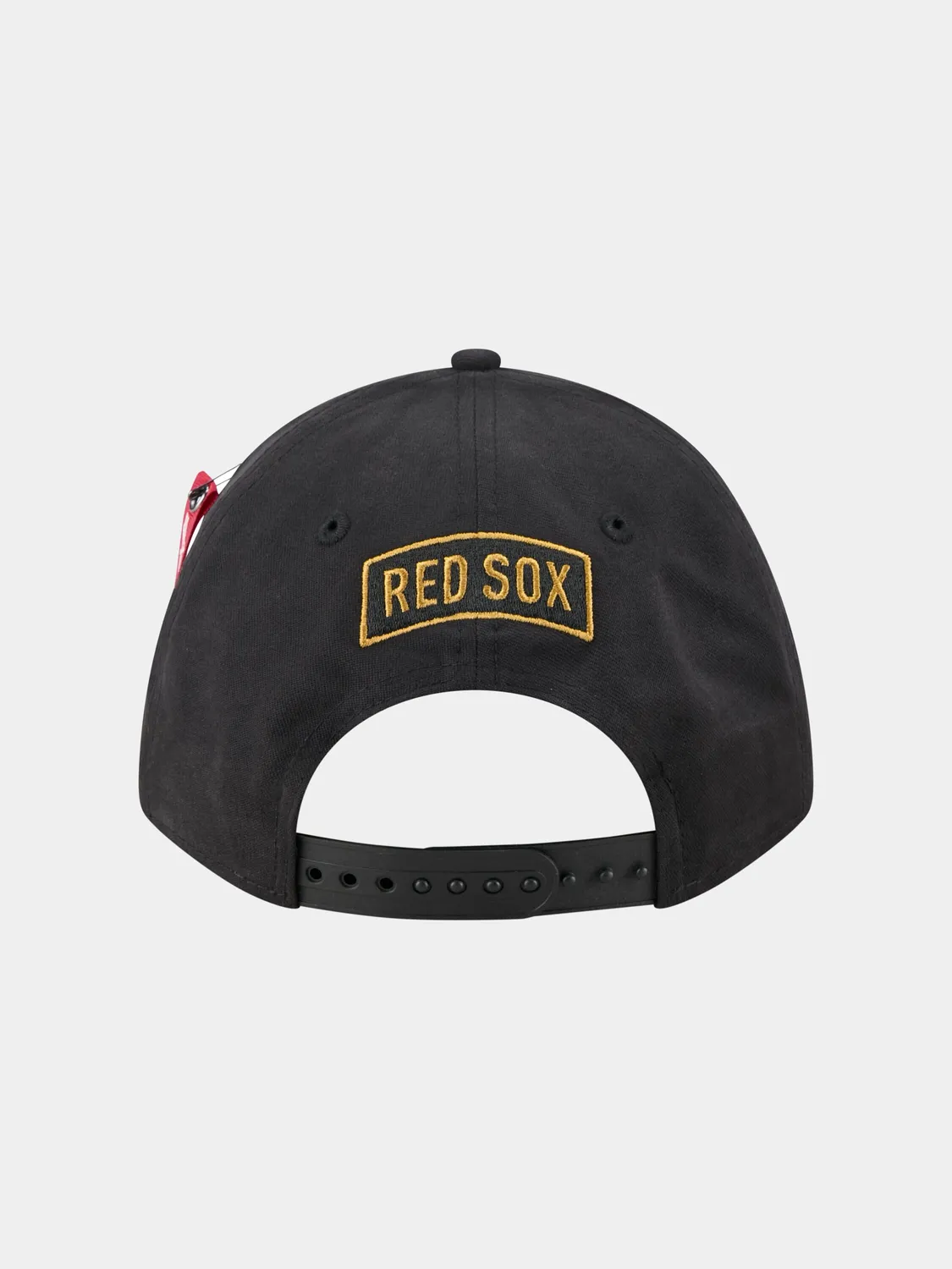 Alpha Industries Boston Red Sox x New Era sapca neagra reglabila
