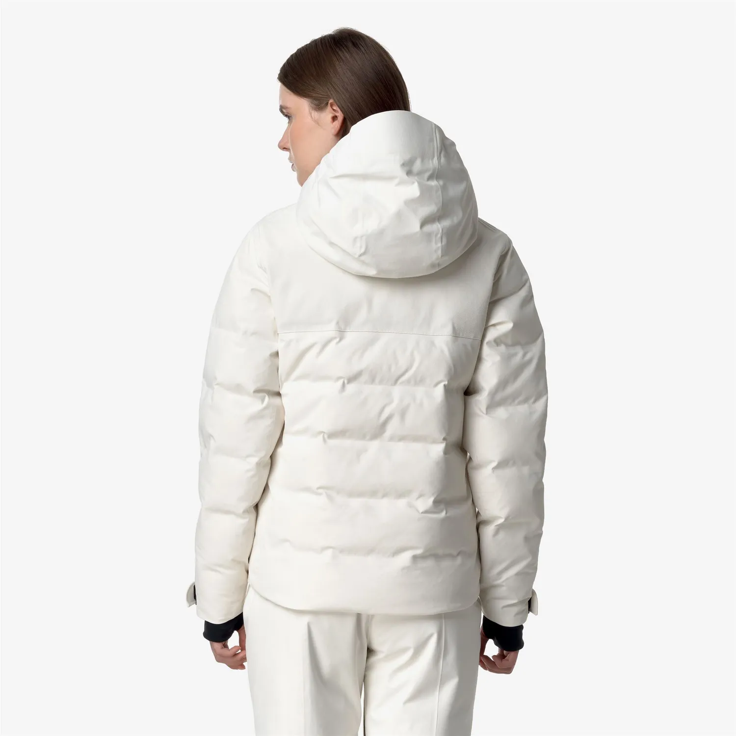 K-Way Tueda geaca schi dama White Gardenia ultra calda