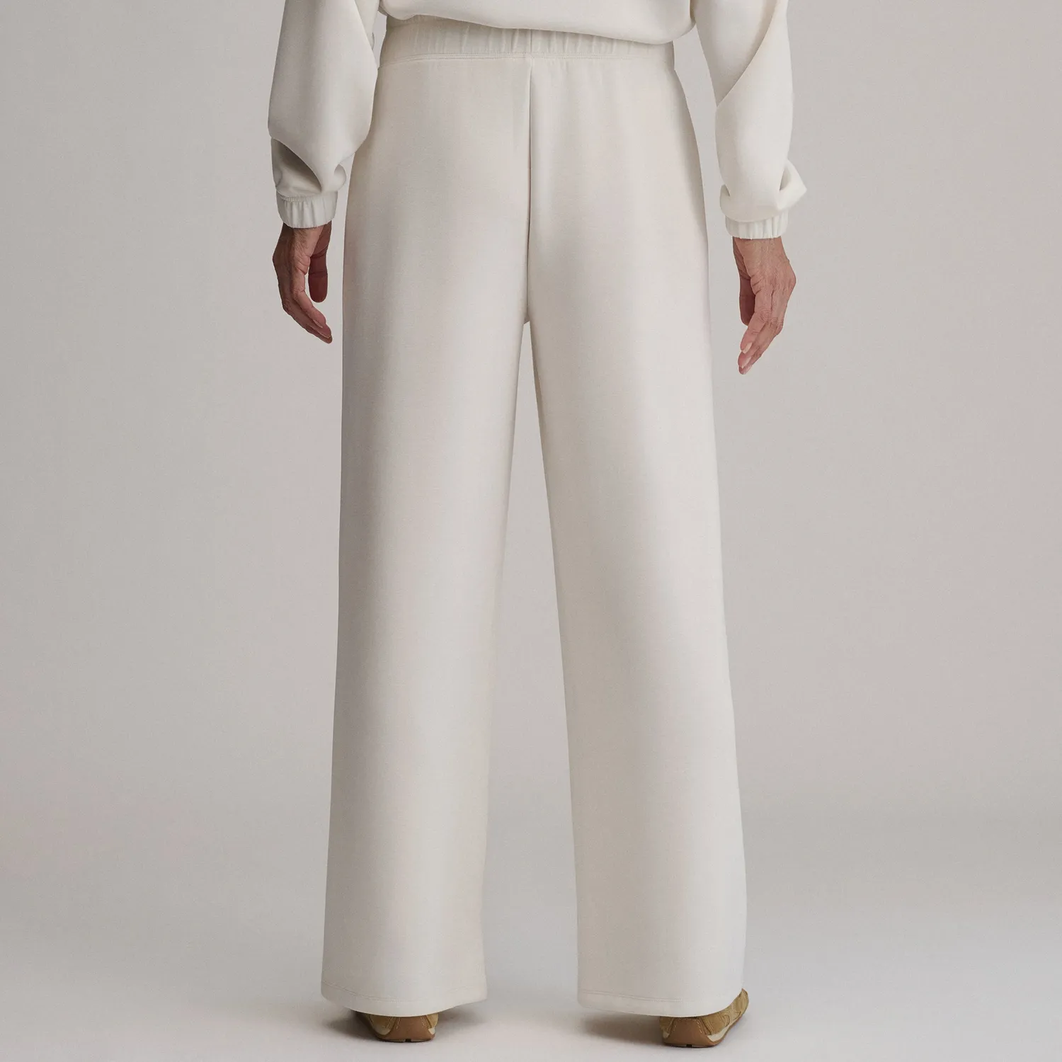 Eddie Bauer Luxe Soft pantaloni largi Wine Berry