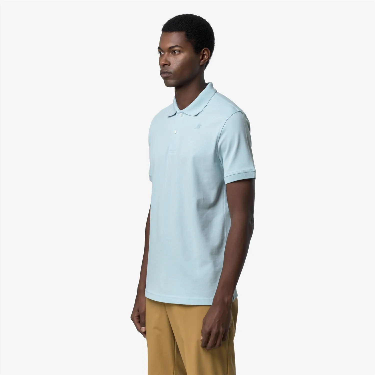 K-Way Amedee Pique Slim K5127BW polo albastru slim