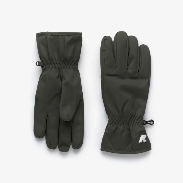 K-Way Freyr Twill Marmotta mănuși Green B-Blue